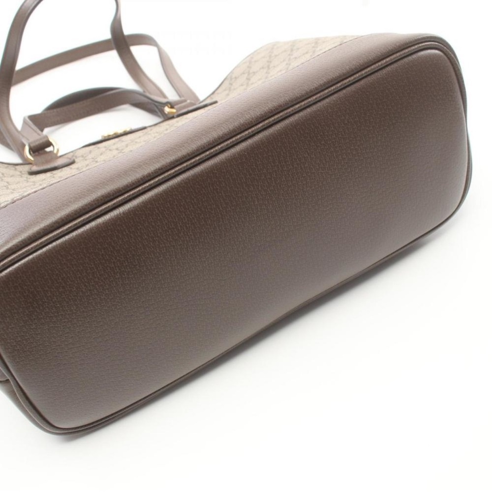Gucci Beige and Brown Signature Tote - Picture 7 of 7